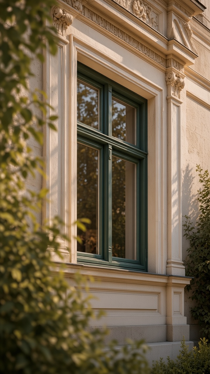 Kastenfenster in einem Altbau.